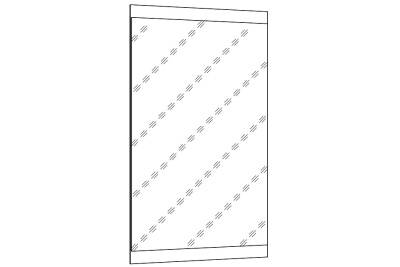 Зеркало НМ 011.91 Ясень Анкор темный. Фото №2
