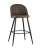 Стул барный Лион коричневая экокожа. Фото №2