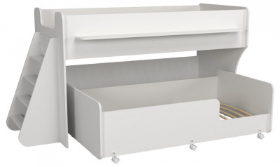 Кровать двухъярусная Р444, белый фото Кровать двухъярусная Р444, белый. Фото №5