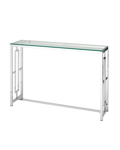 Консоль БРУКЛИН 115*30 серебро фото Консоль БРУКЛИН 115*30 серебро. Фото №2