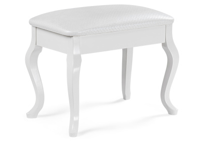 Банкетка Лусте белый / кожзам белый пунто. Фото №2