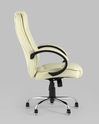 Кресло руководителя TopChairs Atlant бежевое фото Кресло руководителя TopChairs Atlant бежевое. Фото №4