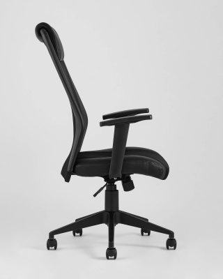 Кресло офисное TopChairs Studio черное фото Кресло офисное TopChairs Studio черное. Фото №4