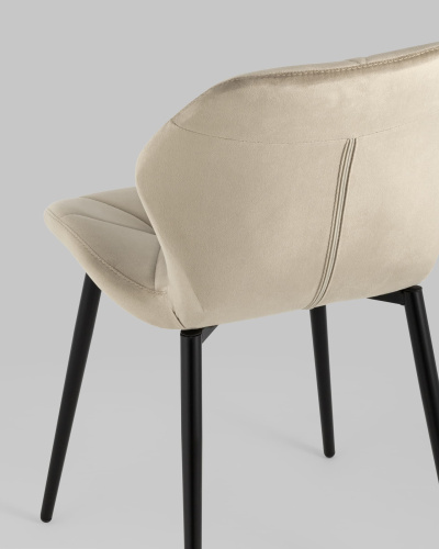 Стул Эдвин велюр капучино. Фото №8