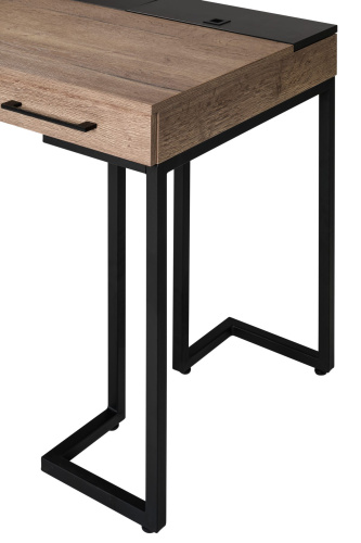 Стол рабочий лофт дуб табак графит . Фото №6