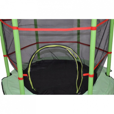 Батут AL-140 1400 мм, зеленый, черный. Фото