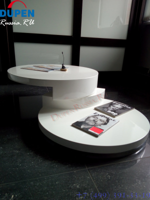 Стол журнальный DUPEN CT-042 белый фото Стол журнальный DUPEN CT-042 белый. Фото №5