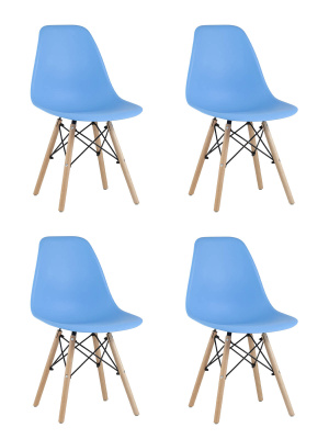 Стул Style DSW голубой x4 фото Стул Style DSW голубой x4. Фото №2