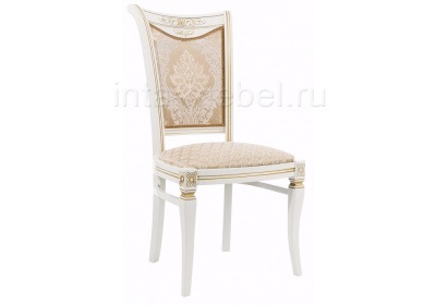 Стул деревянный Mariano молочный патина. Фото №2