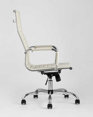 Кресло руководителя TopChairs City бежевое фото Кресло руководителя TopChairs City бежевое. Фото №4