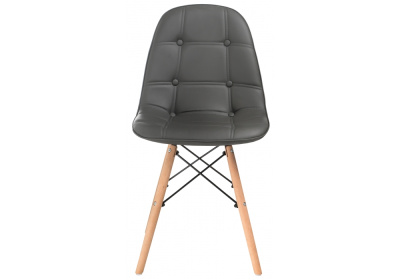 Стул деревянный Kvadro серый. Фото