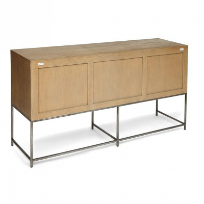 Комод Secret De Maison DAVIS ( mod. BUF OTH 19-03 ) красное дерево/металл, 160х43х90см, античный дуб. Фото