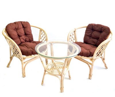 Комплект Багама дуэт с коричневыми подушками. Фото №4