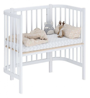 Кроватка Polini kids Simple 105, белый. Фото