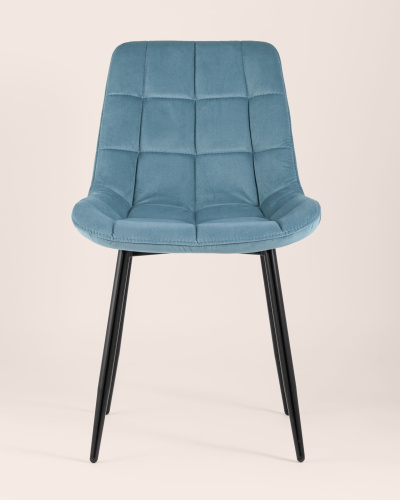 Стул Флекс велюр пыльно-голубой. Фото №5