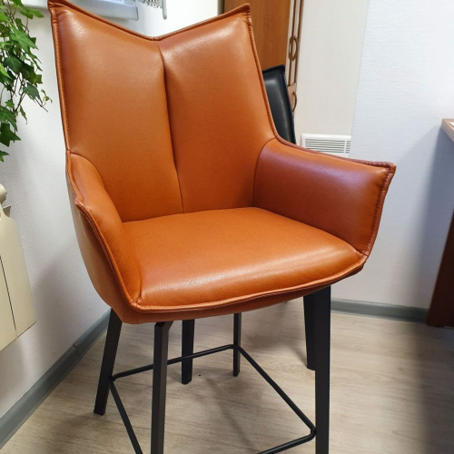 Полубарный стул SOHO коричневый. Фото №14