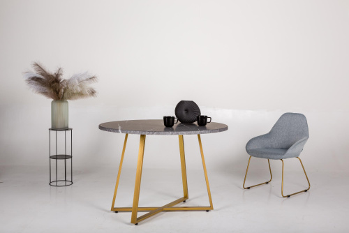 Кресло Kent Грей/Линк Золото. Фото №7