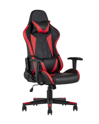 Кресло игровое TopChairs Gallardo красное фото Кресло игровое TopChairs Gallardo красное. Фото №2