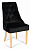 Стул Secret De Maison Prima (mod. C004-2) дерево береза, ткань: вельвет, 52х61х100см, черный  (поставляется по 2 шт)
