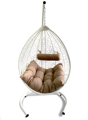 Подвесное кресло "КРИТ", цвет: белый. Фото №5