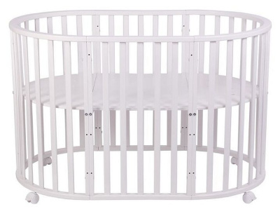 Кроватка Polini Kids Simple 930, белый фото Кроватка Polini Kids Simple 930, белый. Фото №3