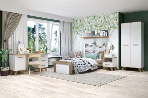 Консоль NORA 3011.2 Blanco mate/Plata. Фото №2