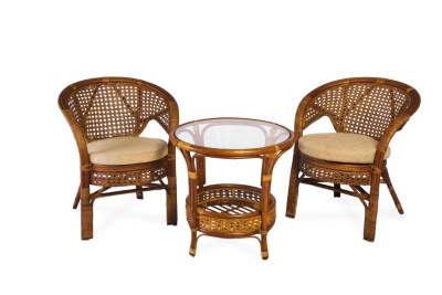 Стул DSW бежевый x4. Фото