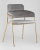 Стул Полин светло-серый. Фото №3