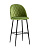 Стул барный Марсель велюр травяной