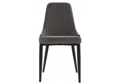Стул Kora dark gray / black фото Стул Kora dark gray / black. Фото №2