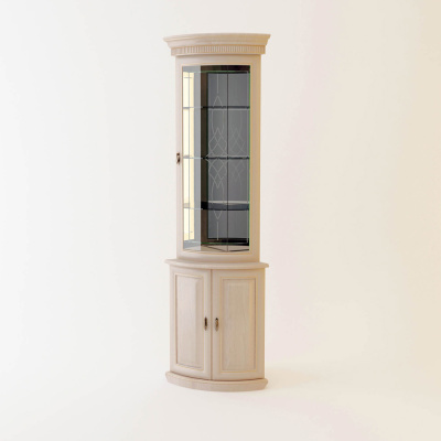 Витрина угловая Милан 6. Фото