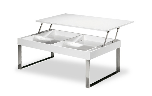 Журнальный стол J030 белый лак. Фото №8