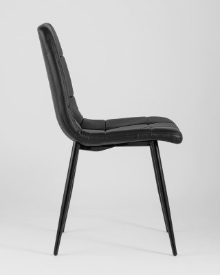 Стул Вольт экокожа черный. Фото