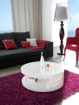 Стол журнальный DUPEN CT-042 белый фото Стол журнальный DUPEN CT-042 белый. Фото №3