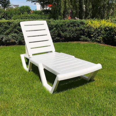 Шезлонг пляжный с подушкой (Белоруссия). Фото №4