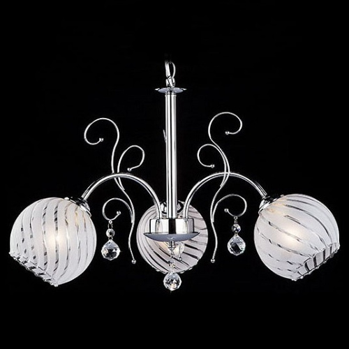 Подвесная люстра Eurosvet Lotos 30002/3 хром. Фото №1