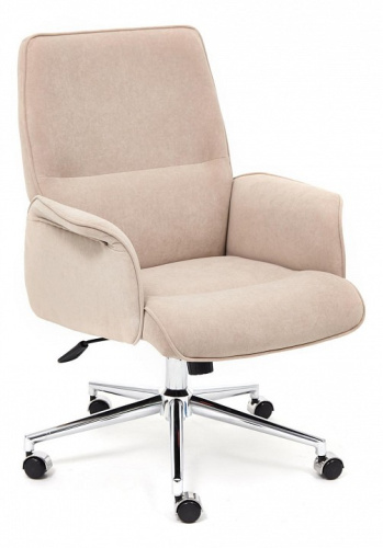 Кресло YORK флок , бежевый, 7. Фото №1