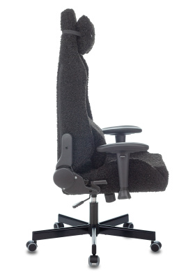 Кресло игровое Knight T1 черный экомех с подголов. крестовина металл фото Кресло игровое Knight T1 черный экомех с подголов. крестовина металл. Фото №4