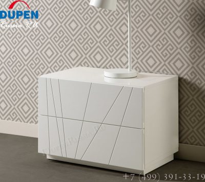 Тумба прикроватная DUPEN М-137 OCEAN белая фото Тумба прикроватная DUPEN М-137 OCEAN белая. Фото №5