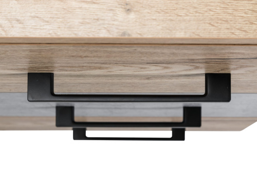 Комод с 3 ящиками Loft Дуб натур/Бетон. Фото №8