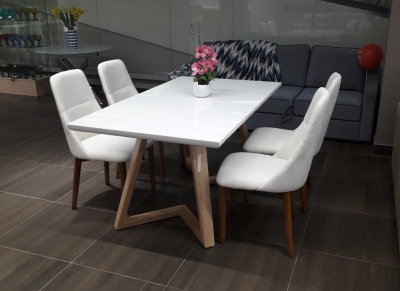 Стул Y1685 белый (Aurora). Фото №4