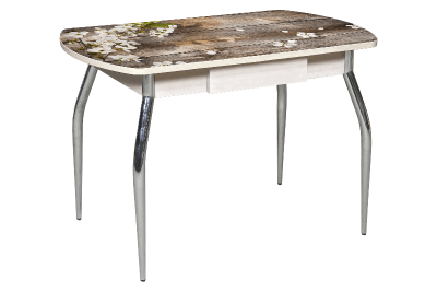 Стол Грация не раздвижной с ящиком 1200. Фото