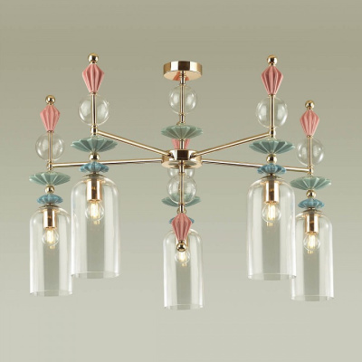 Потолочная люстра Odeon Light Bizet 4855/5C. Фото