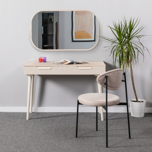 Стол рабочий Сканди Жемчужно-белый. Фото №11