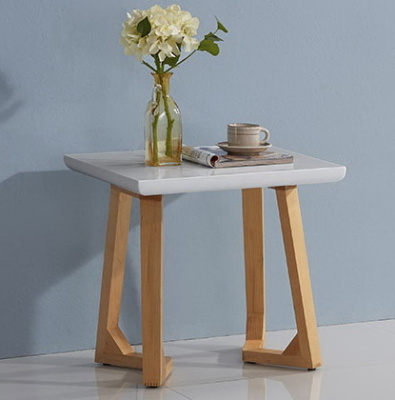 Стол журнальный J1692C Белый/Ясень. Фото №5