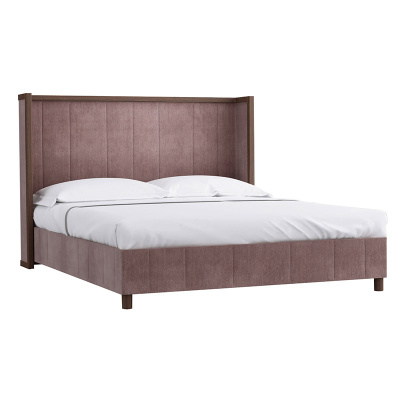 Кровать с ортопедическим основанием и ящиком 1.8 Модерн Нежное мерцание. Фото