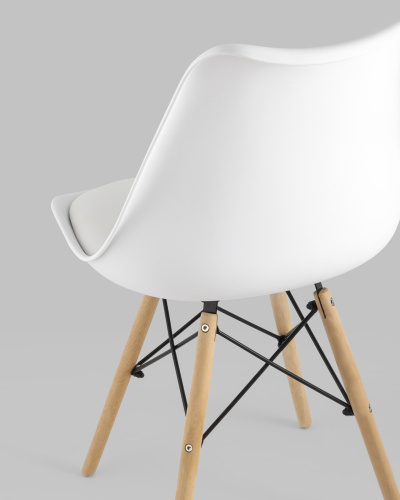Стул Eames Soft белый. Фото №8
