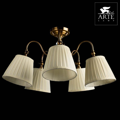 Люстра на штанге Arte Lamp Seville A1509PL-5PB фото Люстра на штанге Arte Lamp Seville A1509PL-5PB. Фото №2