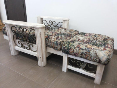 Кресло Викинг 02 (браширование) фото Кресло Викинг 02 (браширование). Фото №2