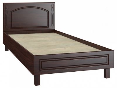 Мебель бытовая Элизабет кровать  орех темный. Фото